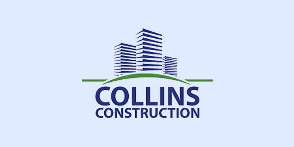 Thiết kế logo xây dựng - công ty Collins-Constructions